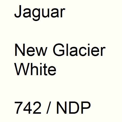 Jaguar, New Glacier White, 742 / NDP.